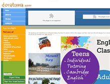 Tablet Screenshot of doratuwa.com